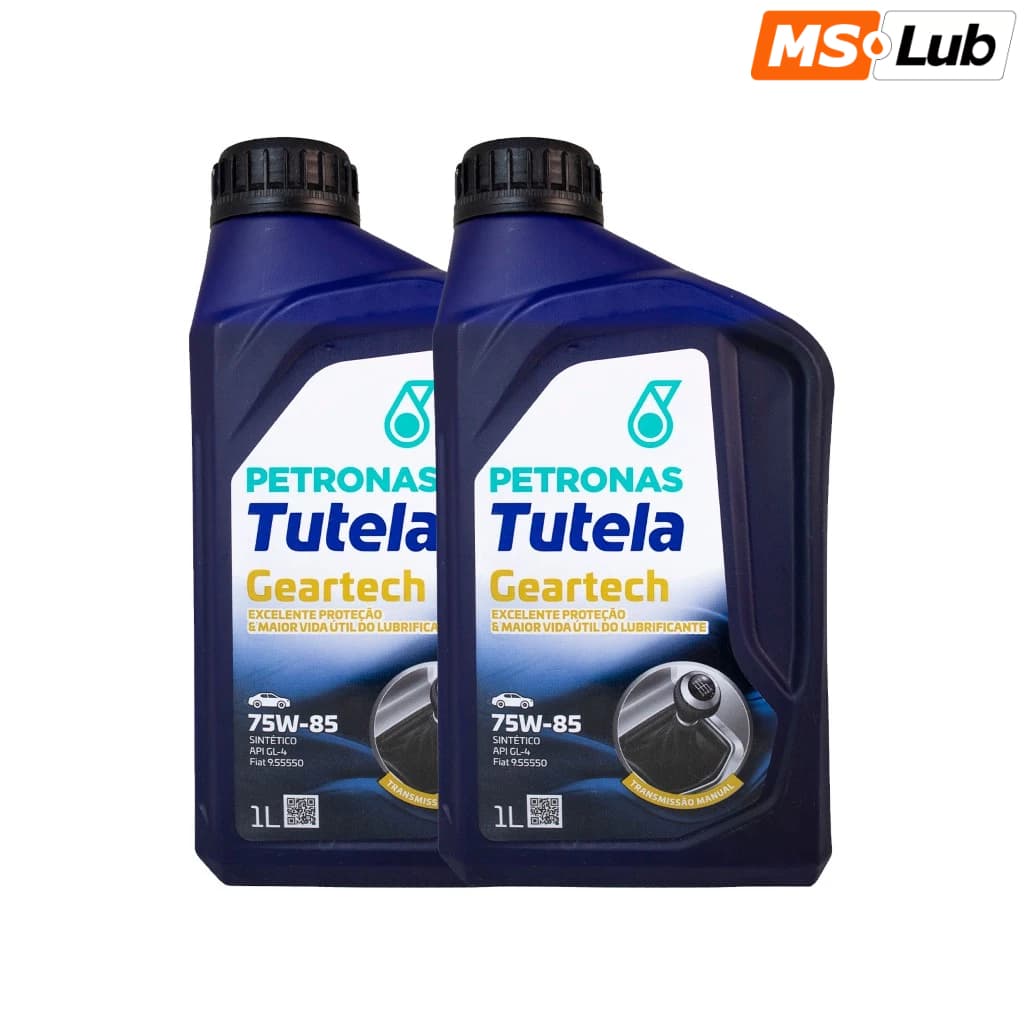 Kit 2 Petronas Tutela 75W85 Sintético API GL-4