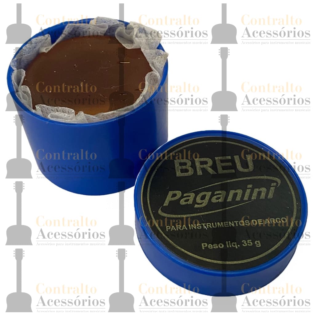 Breu Claro Paganini Para Arco Violino Violoncelo Viola 35g PBR001