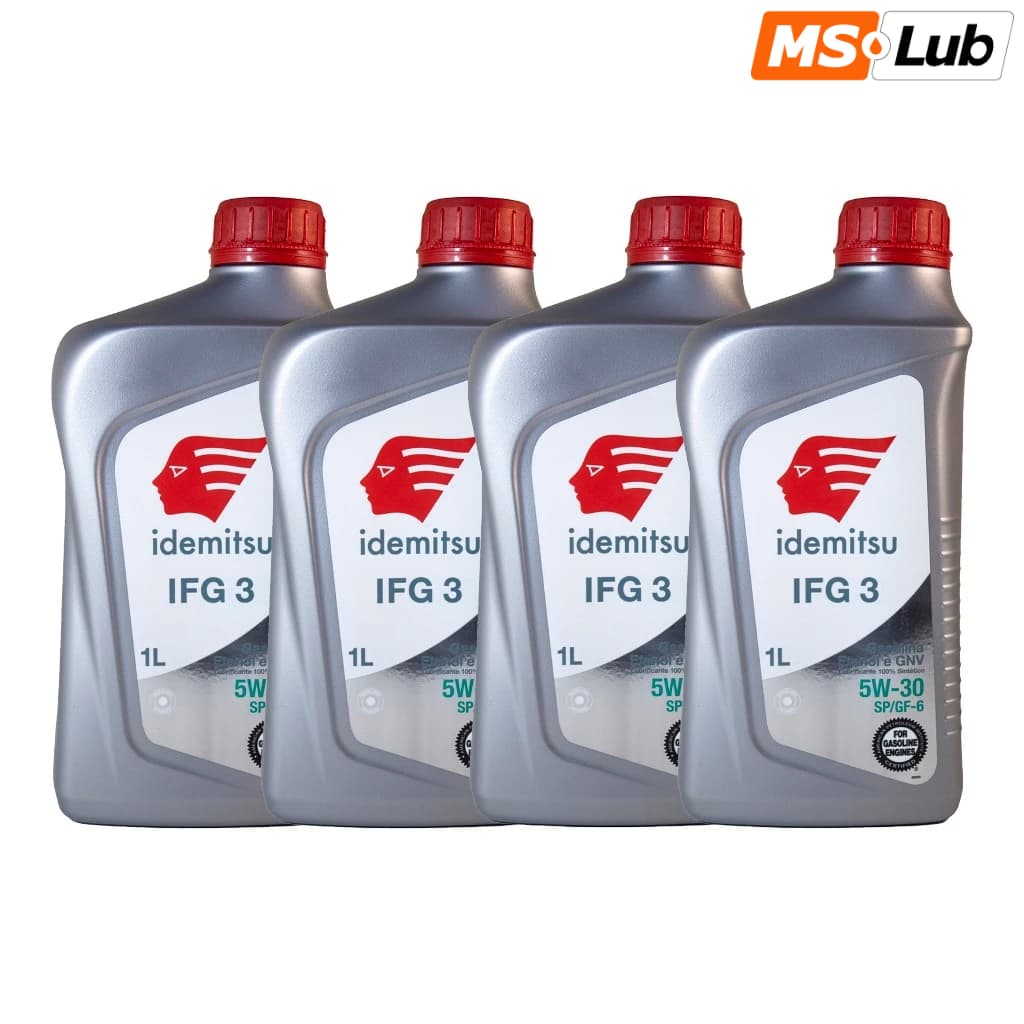 Kit 4 Idemitsu IFG 3 5w30 Sintético API SP