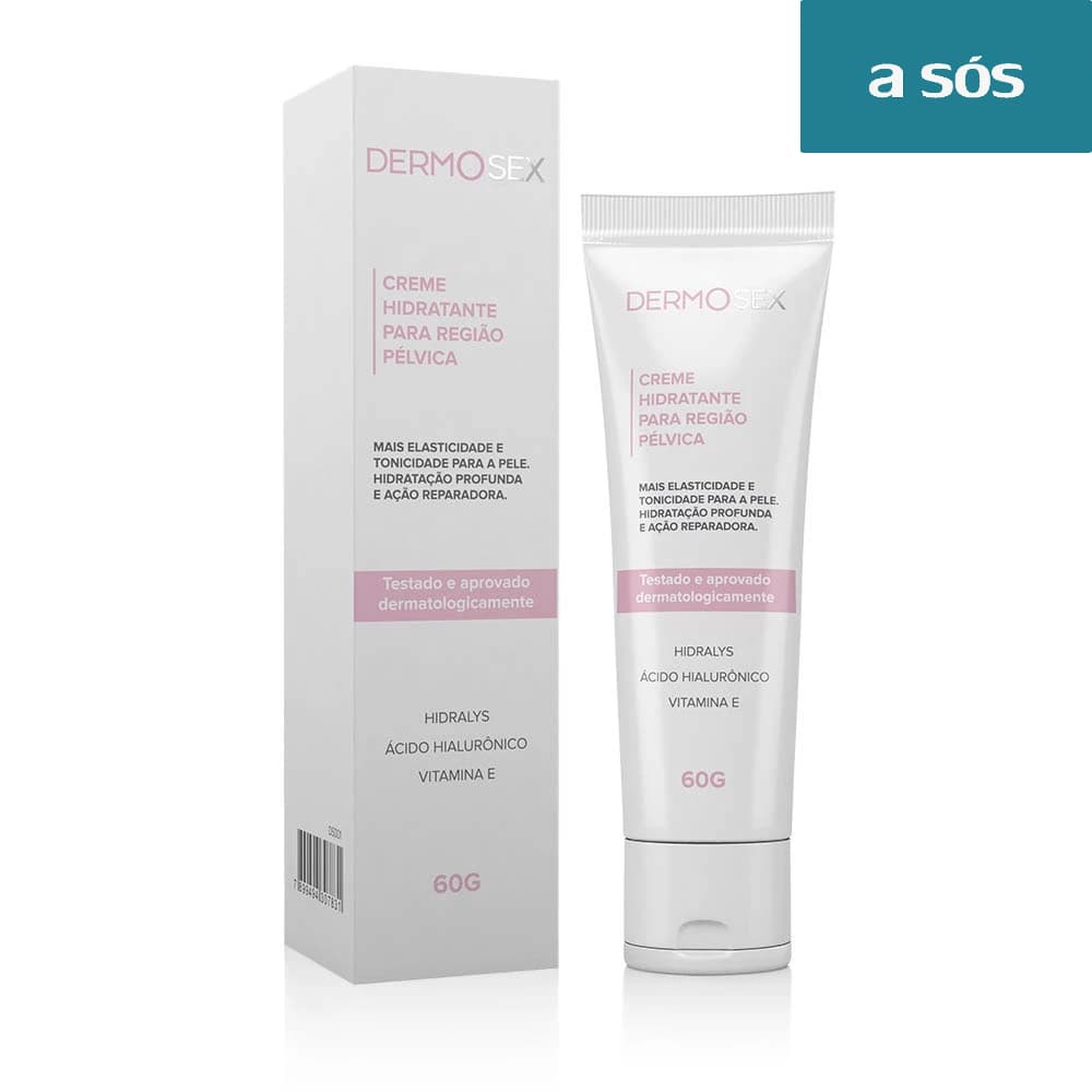 Creme Hidratante Íntimo P/ Região Pélvica Dermosex - 60 g
