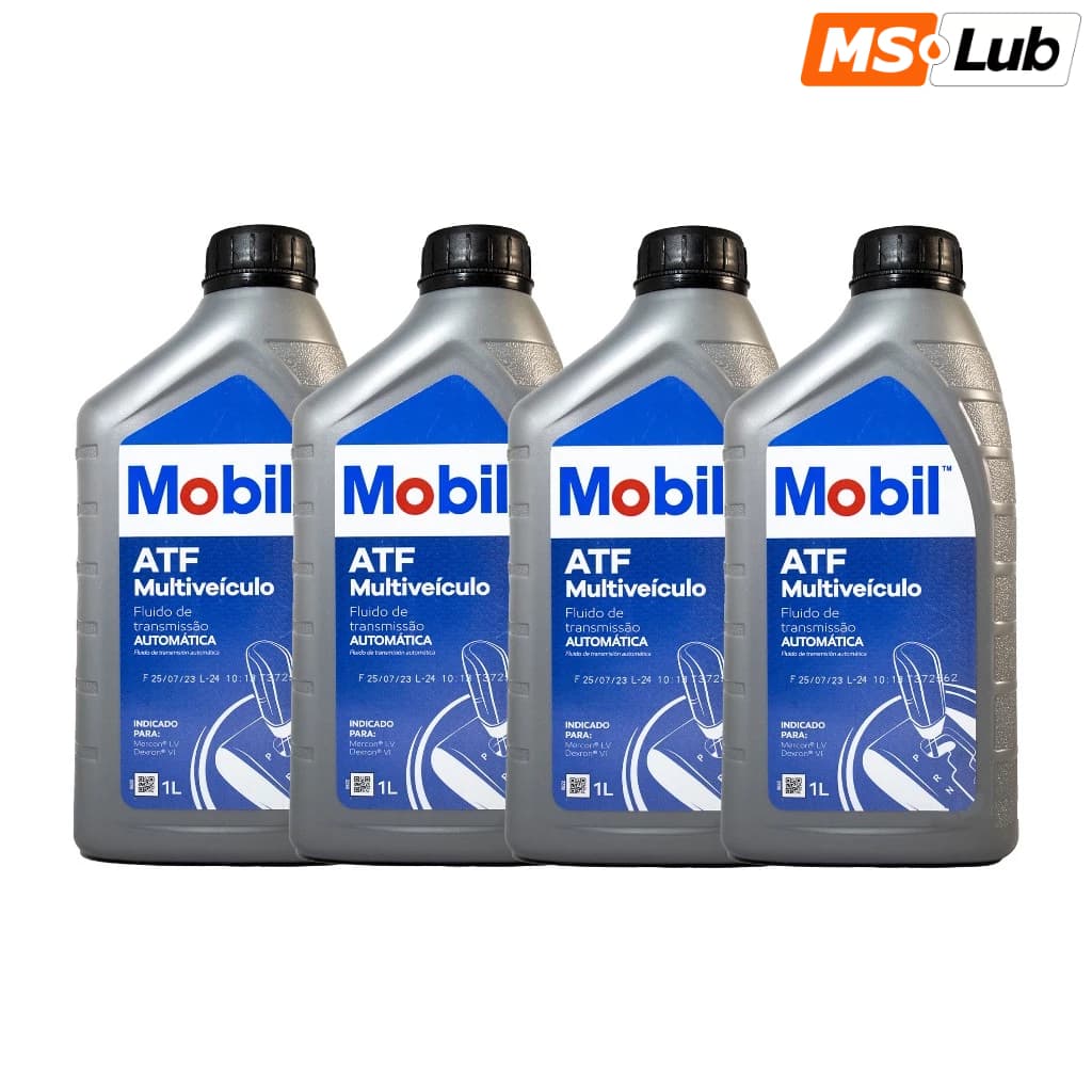 Kit 4 Mobil Dexron 6 Multi ATF Sintético