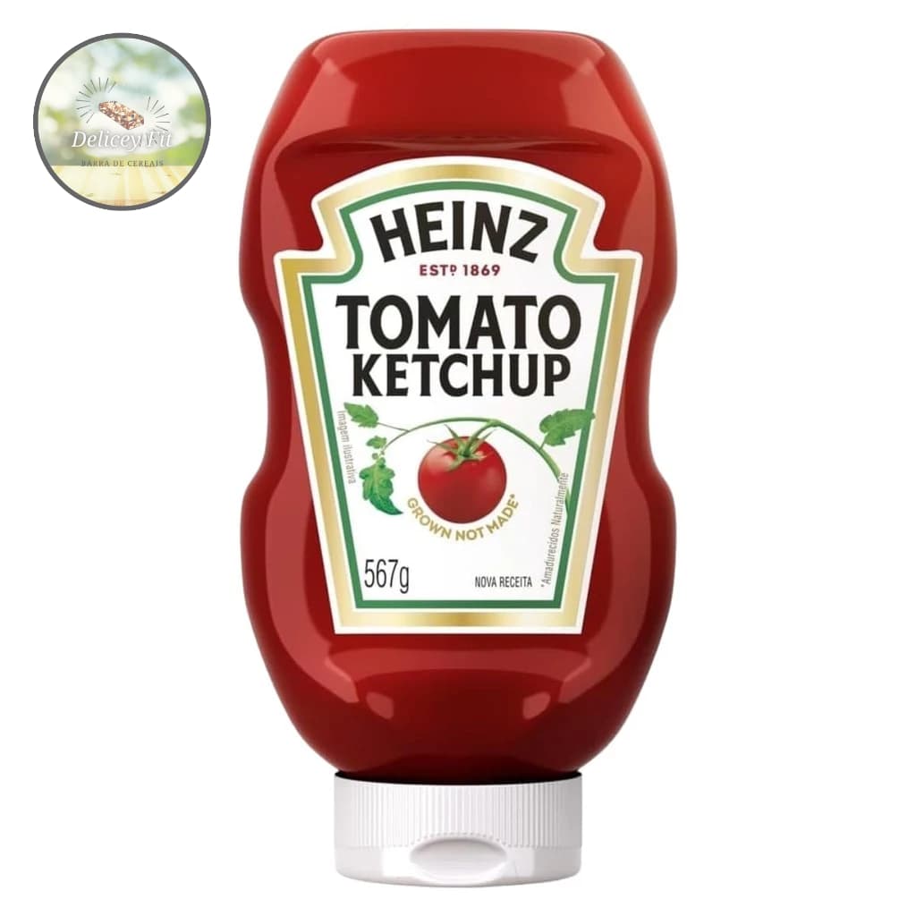 Ketchup Heinz 567g Tradicional Original Grande Catchup Molho Igredientes Naturais