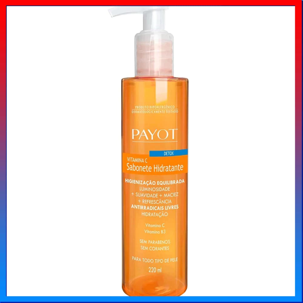 Payot Vitamina C Sabonete Líquido Detox 220ml