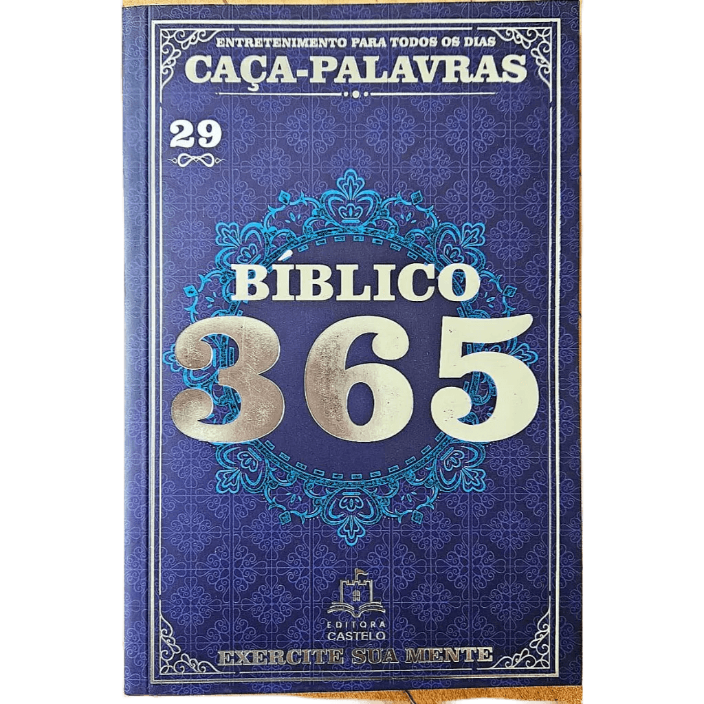 Passatempo Caça Palavra 365 atividades Bíblicos