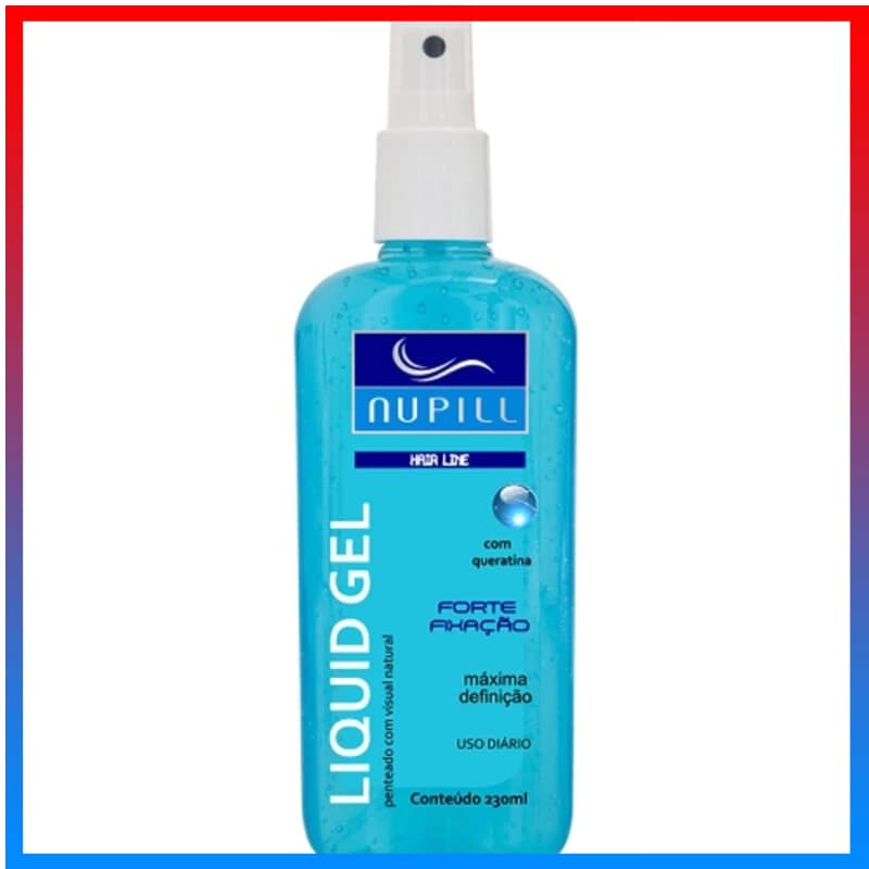 Nupill Liquid Gel 230ml - Fixação Forte