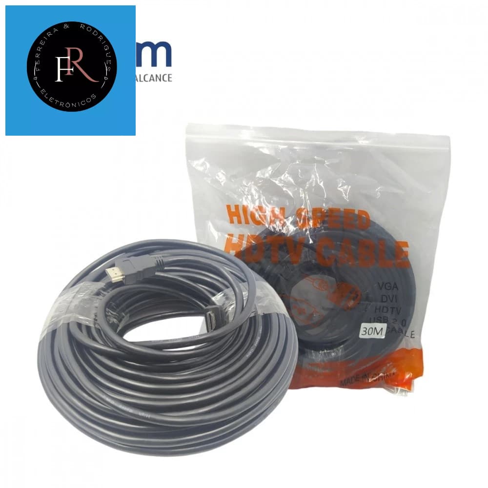Cabo HDTV / HDMI-10M CBO-0565 Exbom Cabo HDTV / HDMI-15M CBO-2565 Exbom