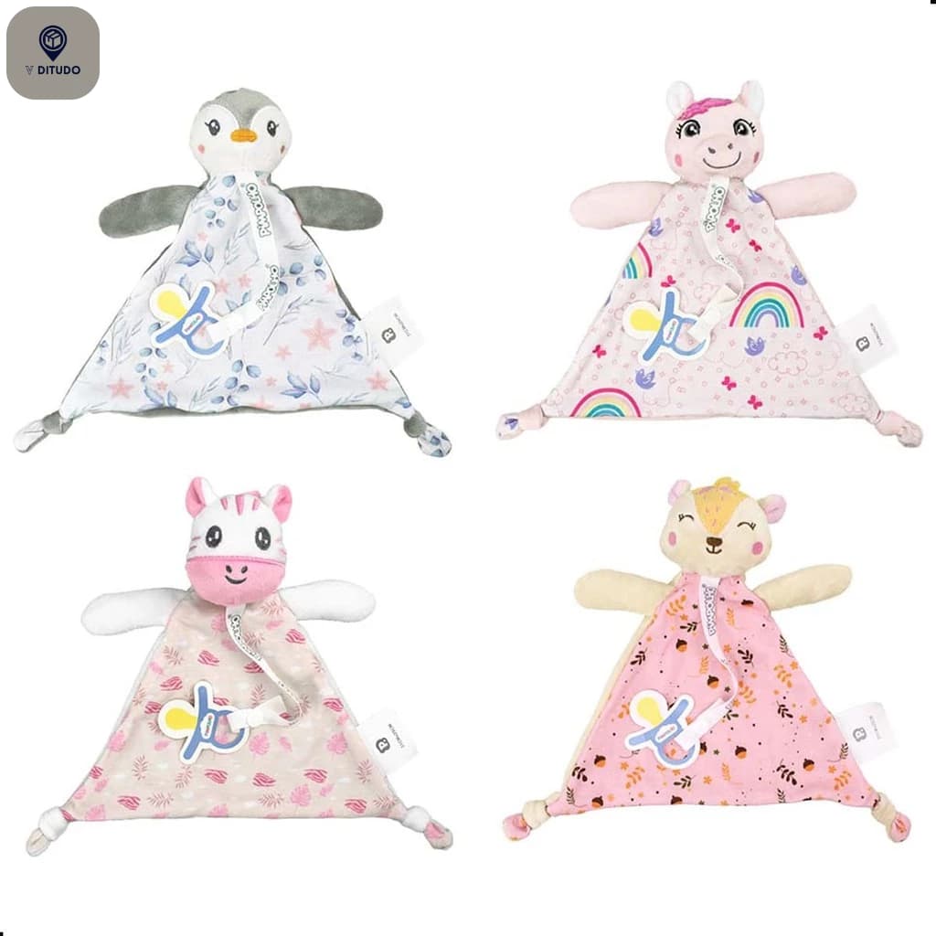 Naninha Com Prendedor De Chupeta e Bichinho Feminino Pimpolho