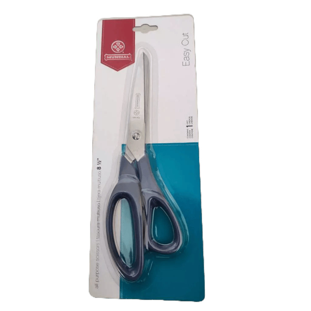 Tesoura Multiuso e Costura Easy Cut Azul Mundial 160n-8.1/2