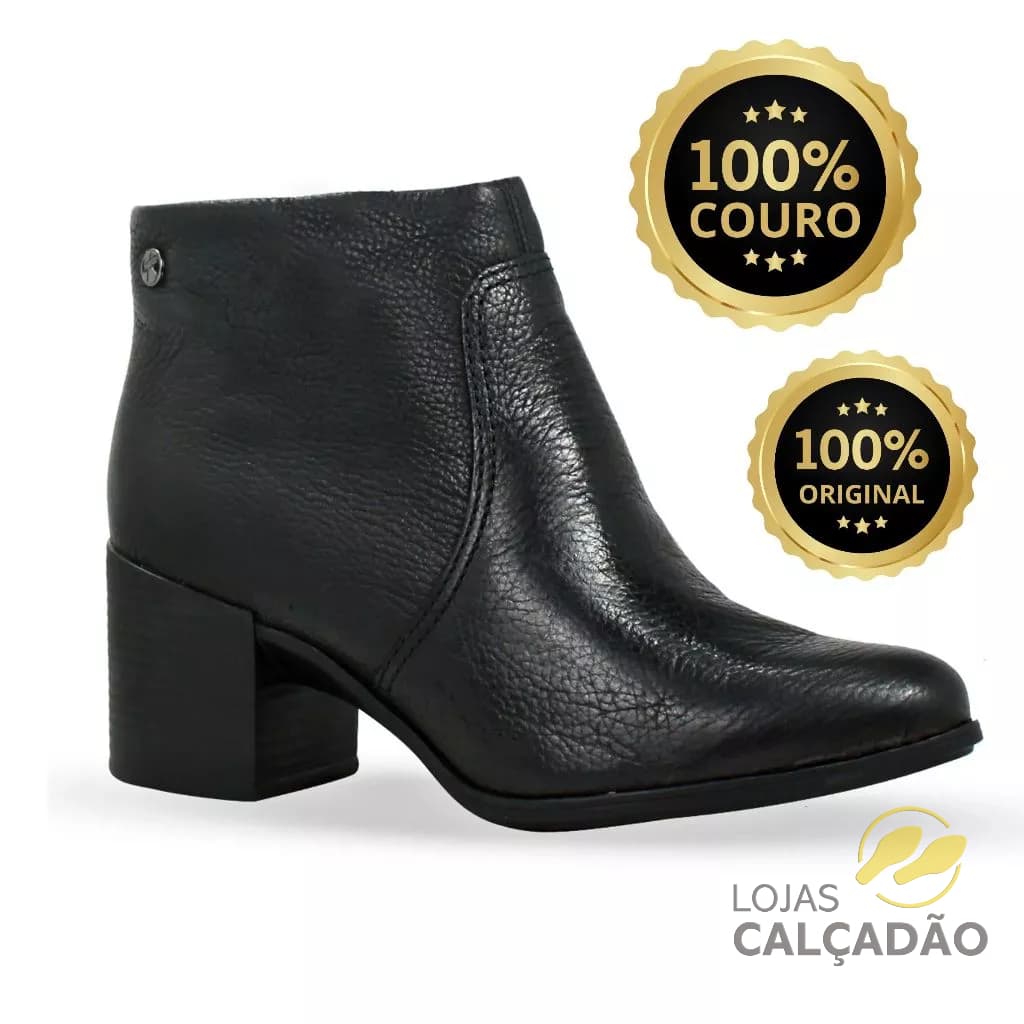 Bota Femnina Cano Curto Couro Bottero Legetimo Feminino Bottero Original Envio Imediato