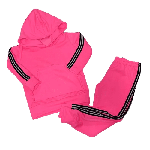 Conjunto infantil moletom Neon outono/inverno menina