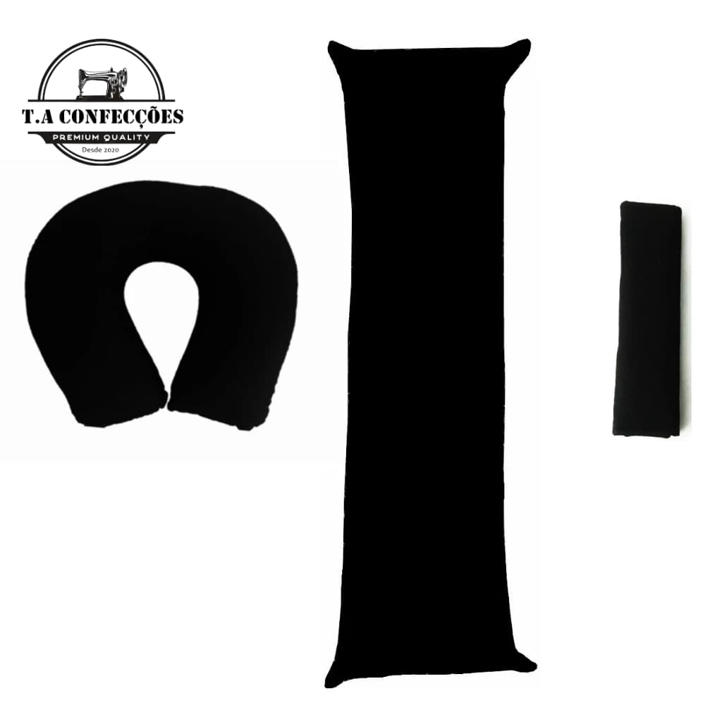 Kit de 3 peças, Almofada de cinto + Almofada de pescoço + protetor de cinto unitario!