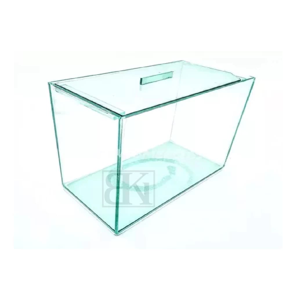 Aquario beteira 20x10x15 retangular vidro para bettas peixinhos