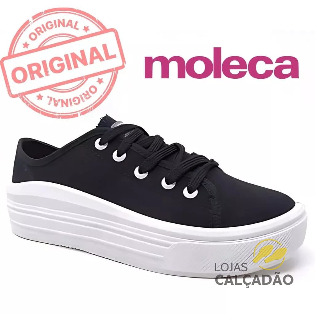Tenis Feminino Plataforma Casual Moleca Original Lançamento 5757102 ENVIO IMEDIATO