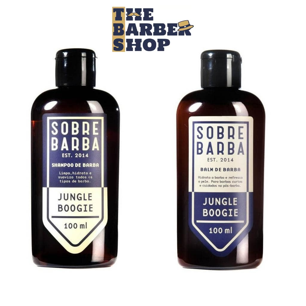 Kit para Barba Shampoo + Balm SOBREBARBA Jungle Boogie
