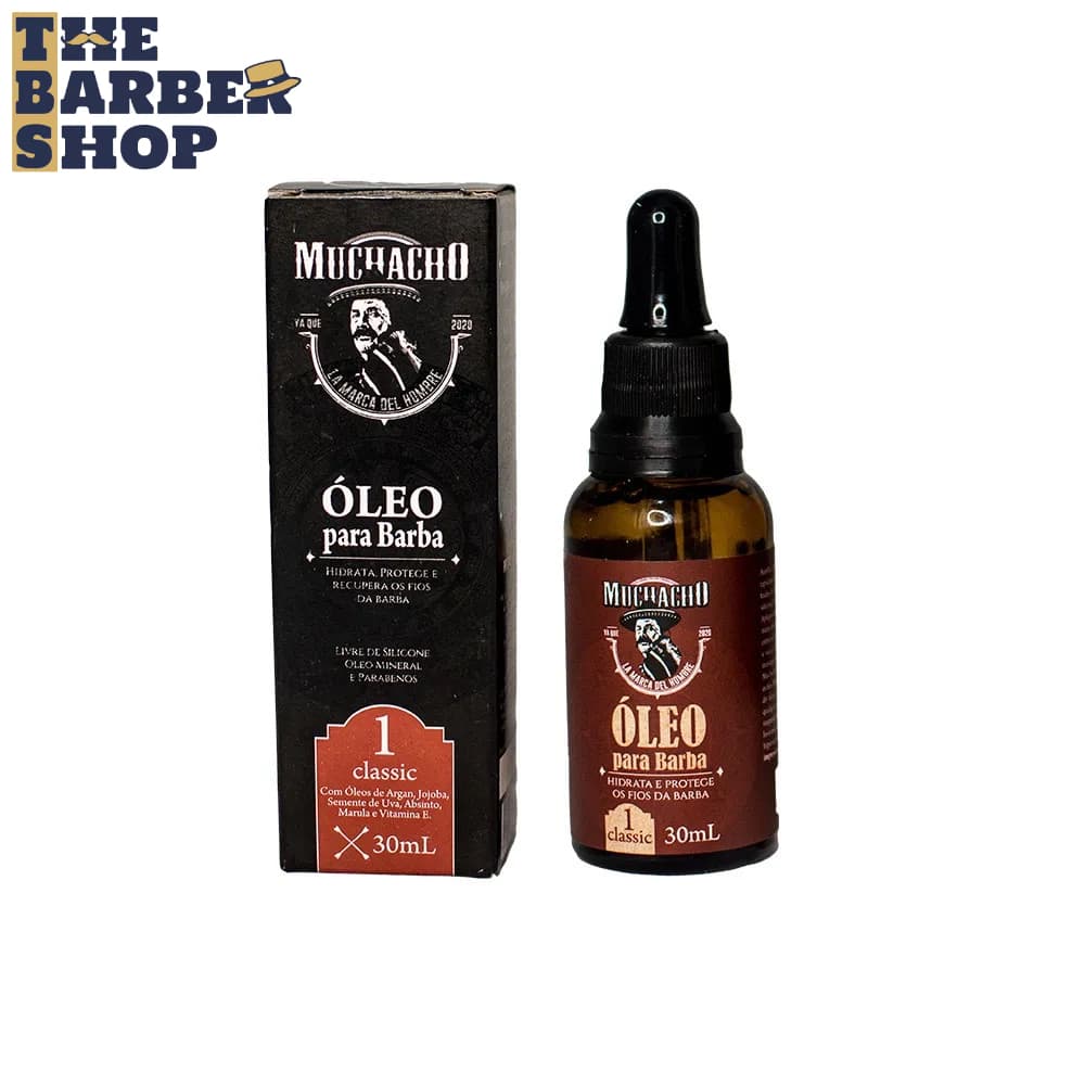 Óleo para Barba Muchacho Classic 30ml