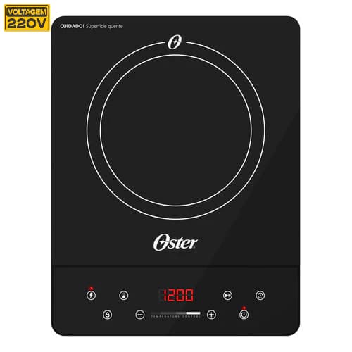 Cooktop De Indução 1 Boca Oster Touch Portátil 220v