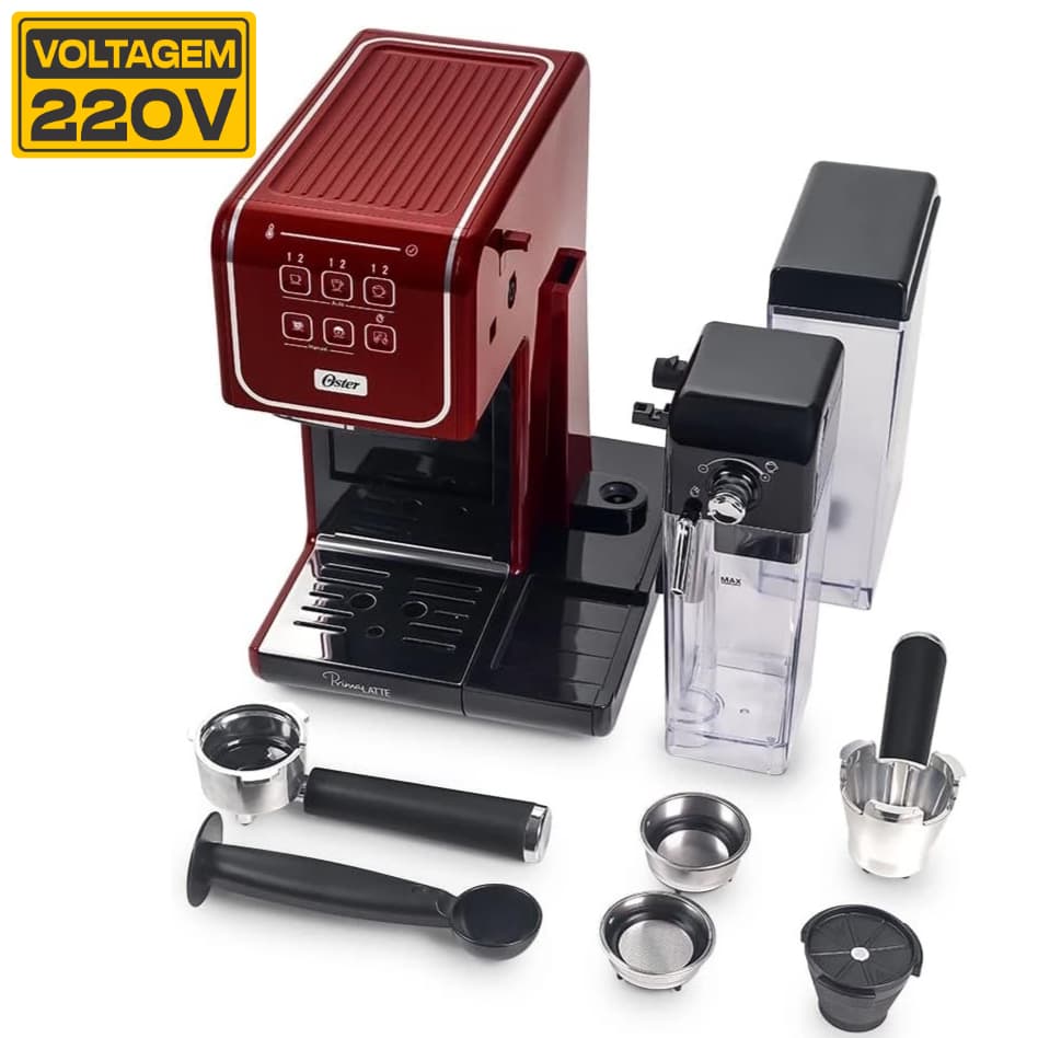 Cafeteira Espresso Oster PrimaLatte Touch 220v