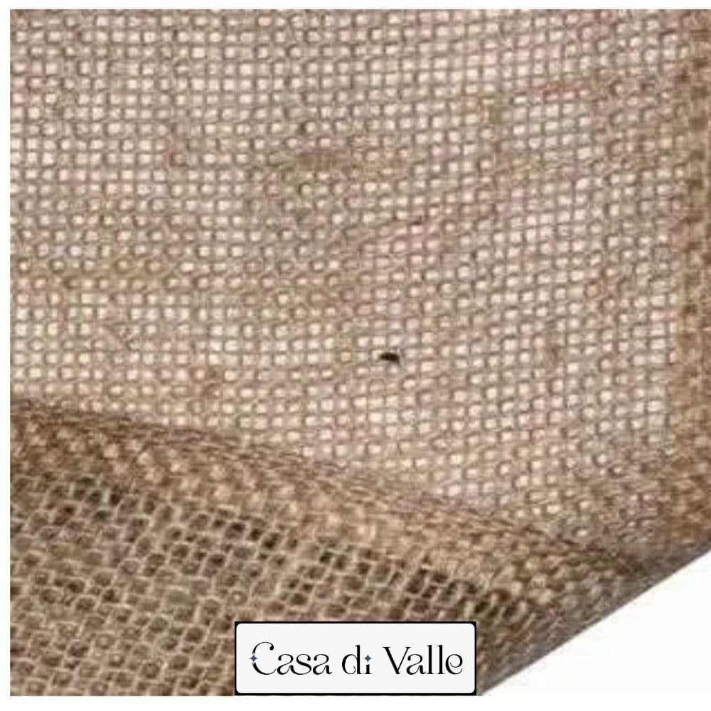 1m Tecido De Juta - Tela De Juta - Artesanato - Decoração Natural