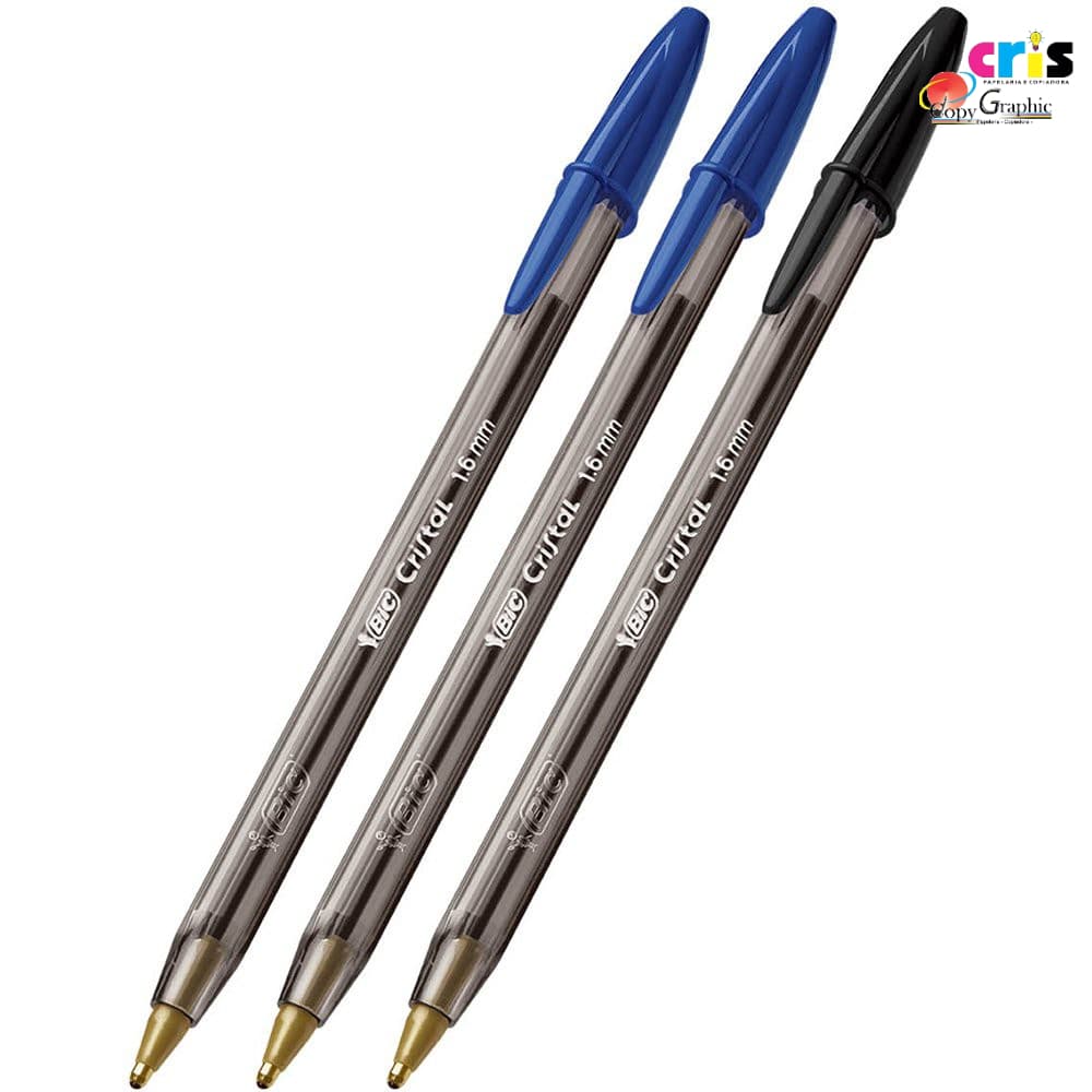 Caneta Bic Cristal Bold Intenso 1.6mm
