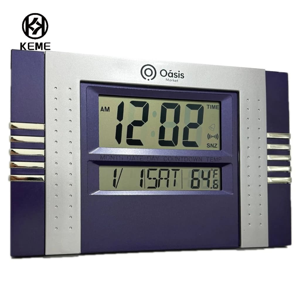 Relógio Mesa Parede Digital Temperatura Alarme Calendário L7
