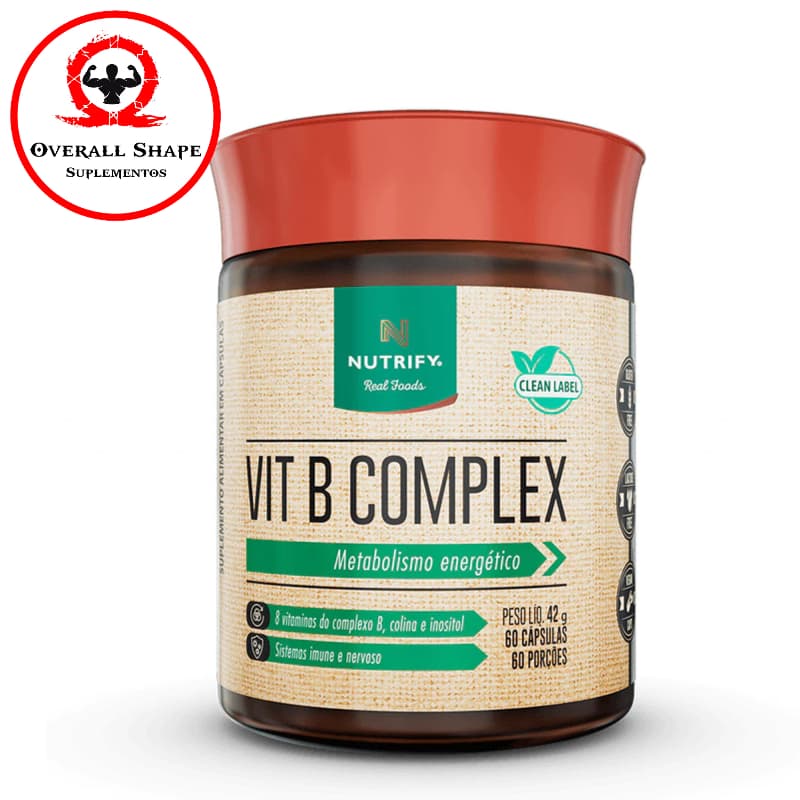 Vit B Complex 60 cápsulas - Nutrify