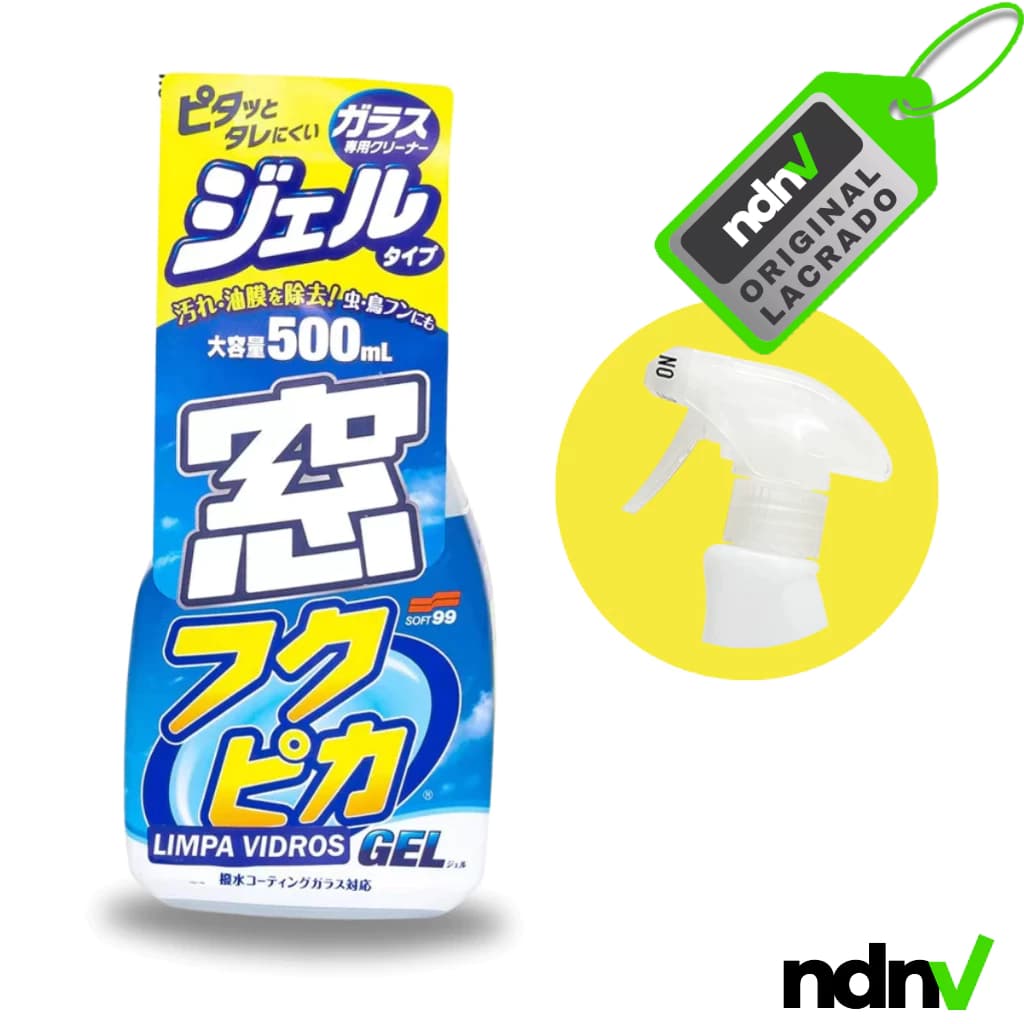 Fukupiká – 500 ml – Limpa Vidros em Gel – Soft99