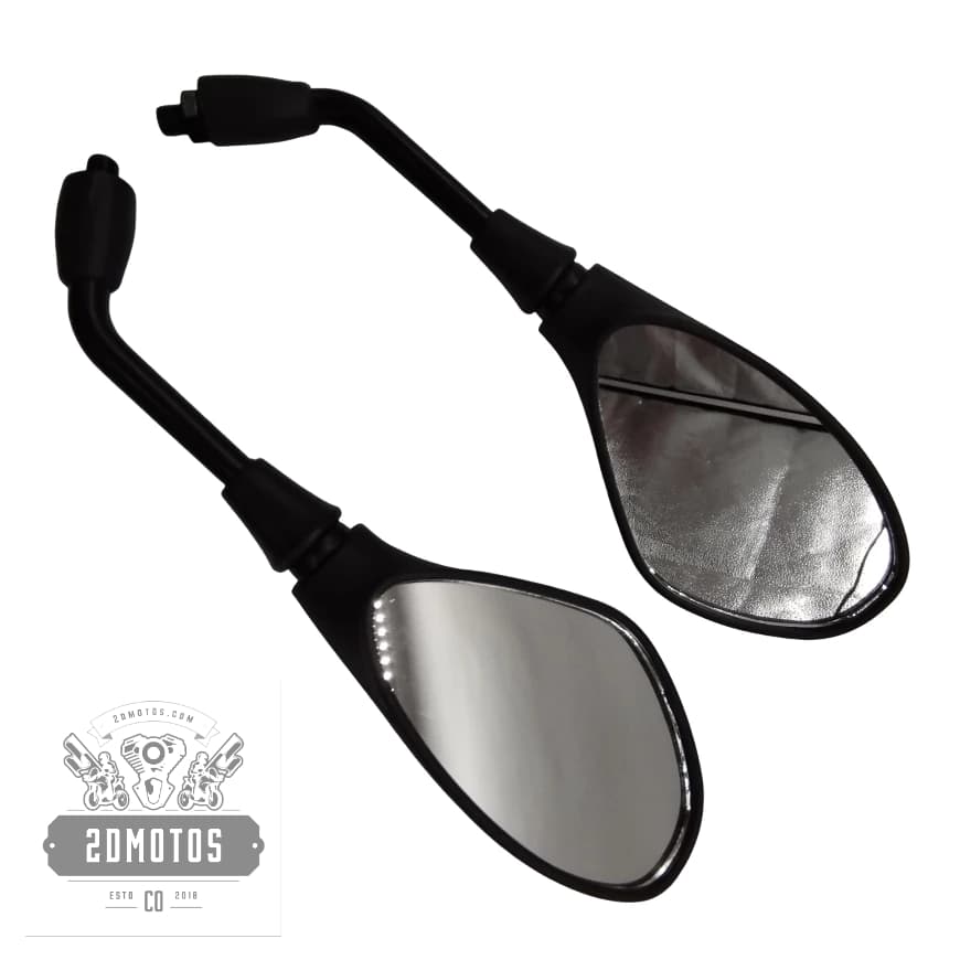 Retrovisores Moto Lander / Fazer / Ybr / Xtz / Factor Modelo Bmw F800 GS 650
