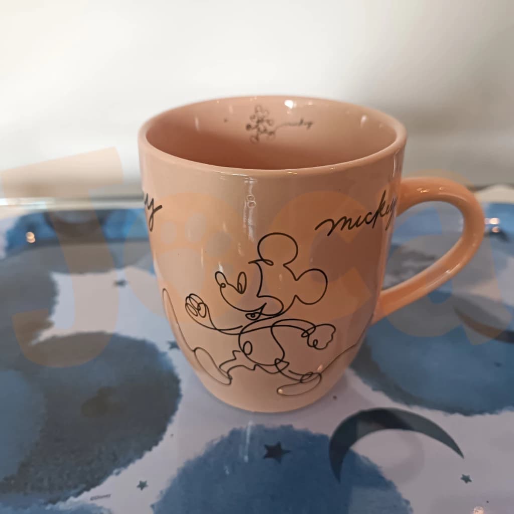 Caneca de Ceramica Disney Retrô Mickey Nude 330ML