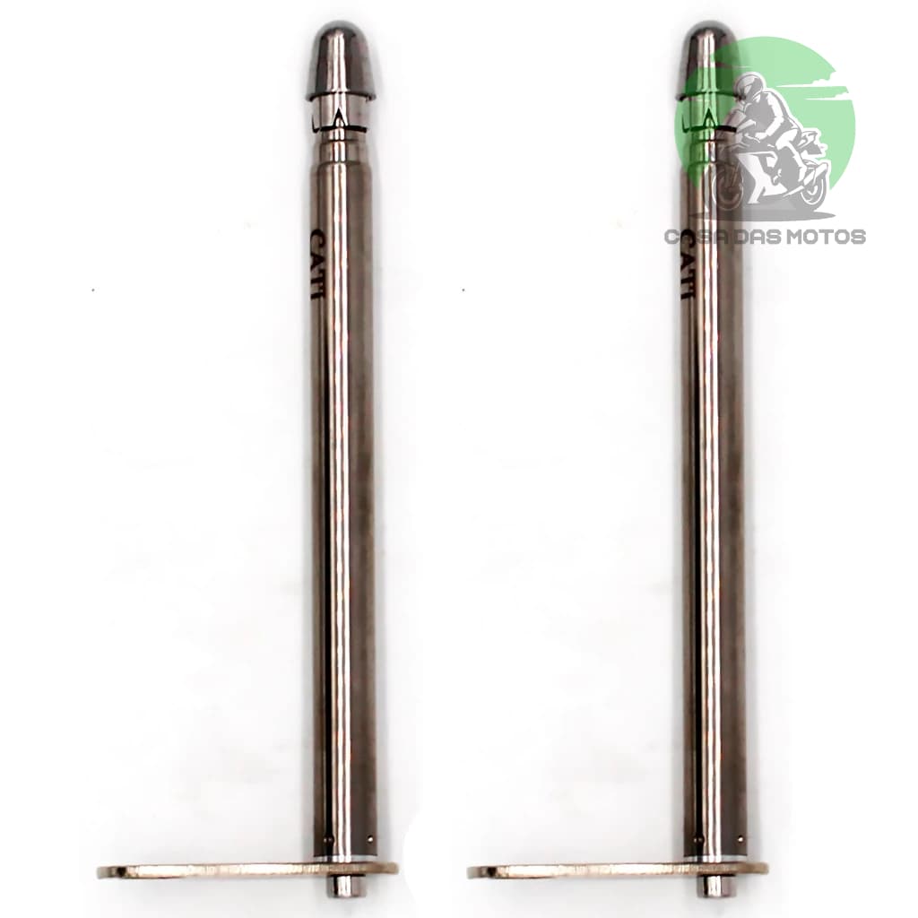 Antena Retrátil Corta Pipas Retrovisor Moto 7 Estágios Aço Inox