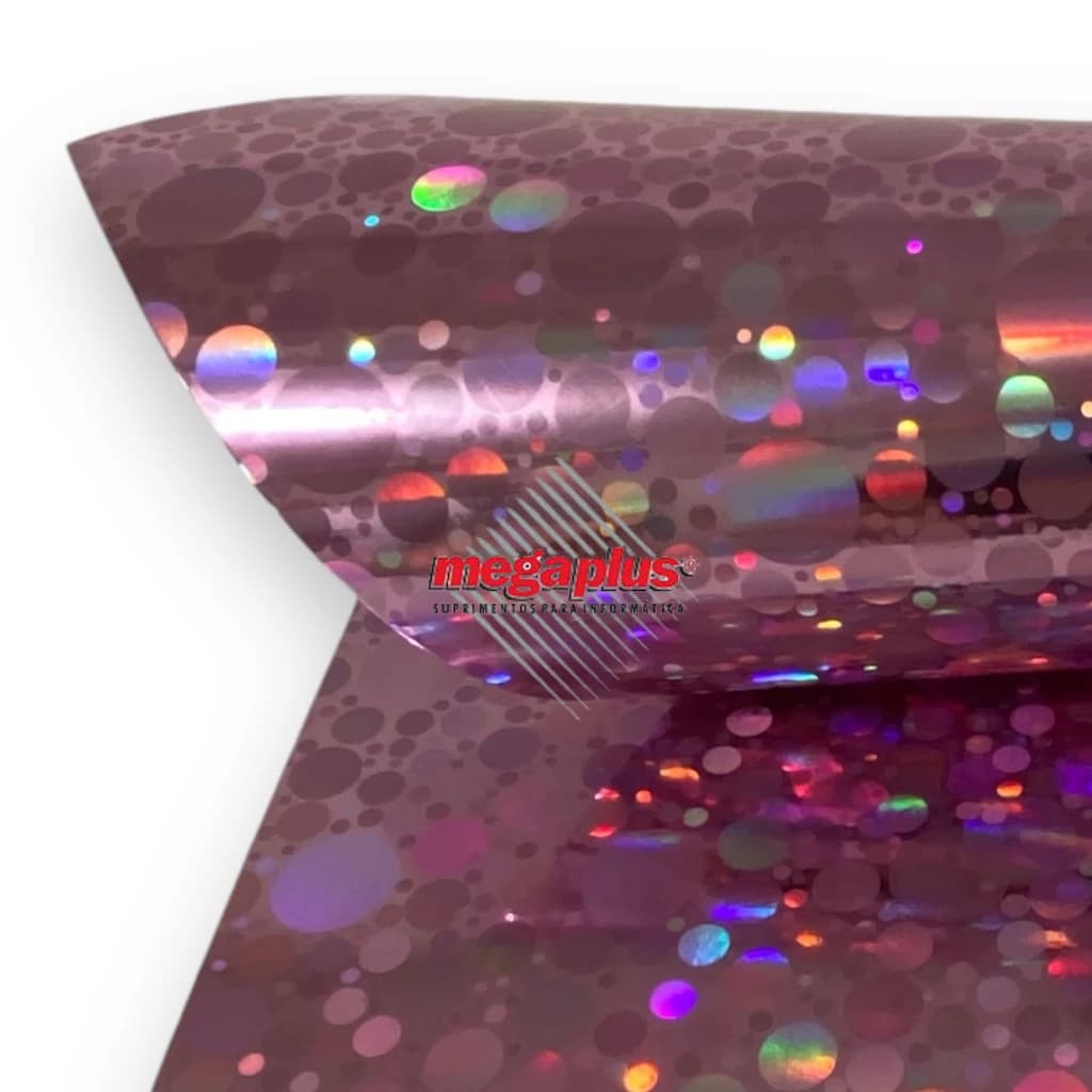 Papel A4 Laminado Lamicote  Holográfico 180 Gramas