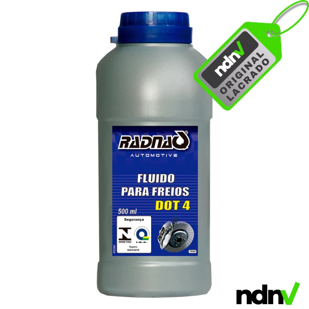 Fluido de Freio Radnaq Dot 4 – 500ml – RQ7040