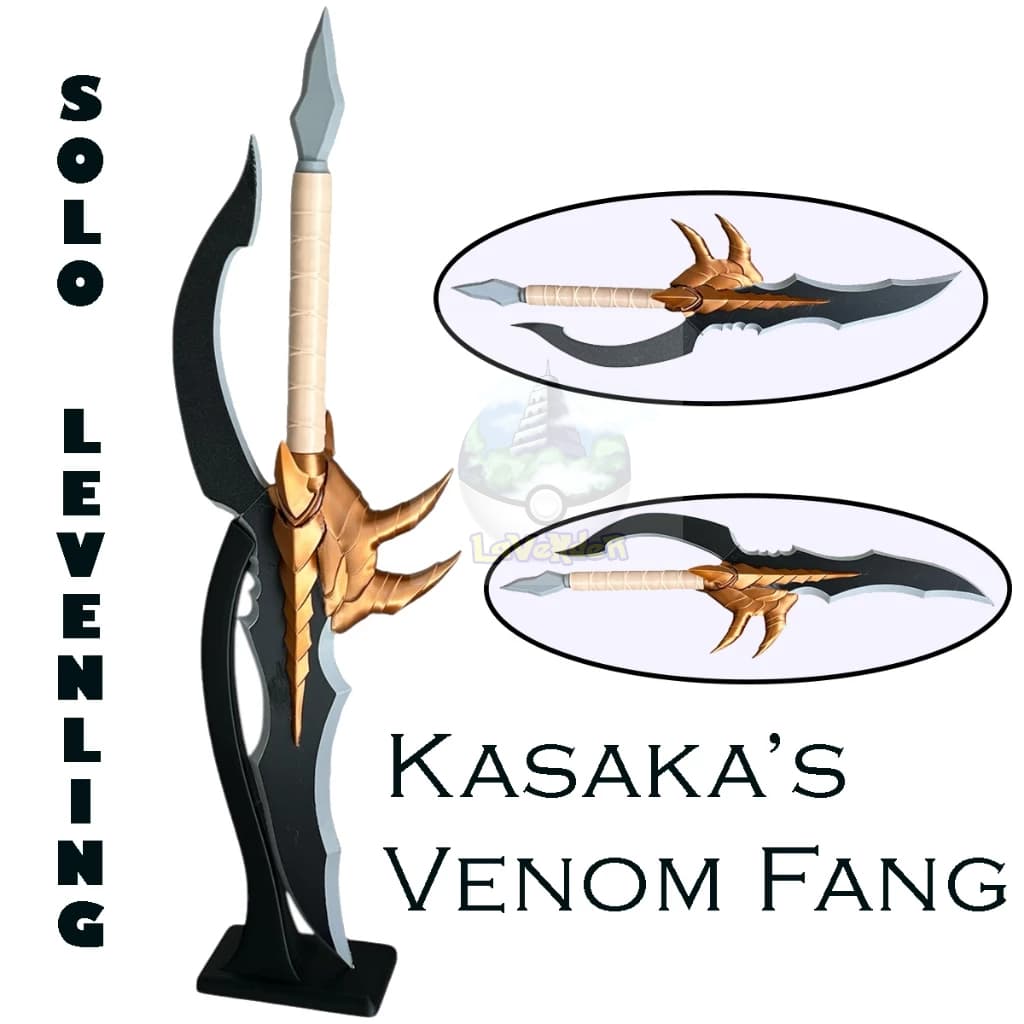 Kasaka's Venom Fang - Solo Leveling Cosplay Adaga