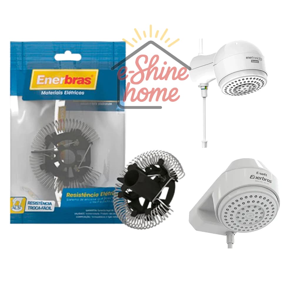 Resistência Ducha Enertronic UP / E-soft 7500W 220V Enerbrás