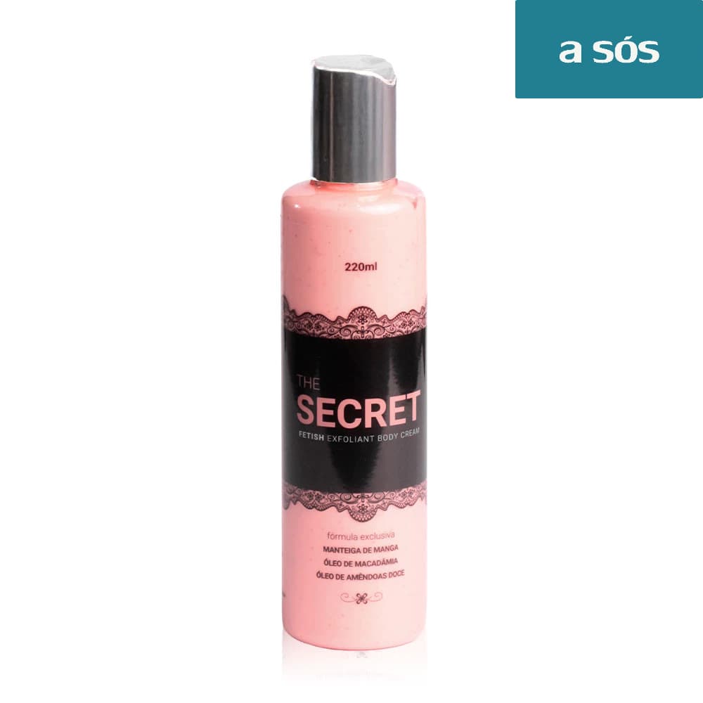 Creme Esfoliante Corporal Vegano The Secret - 220ml