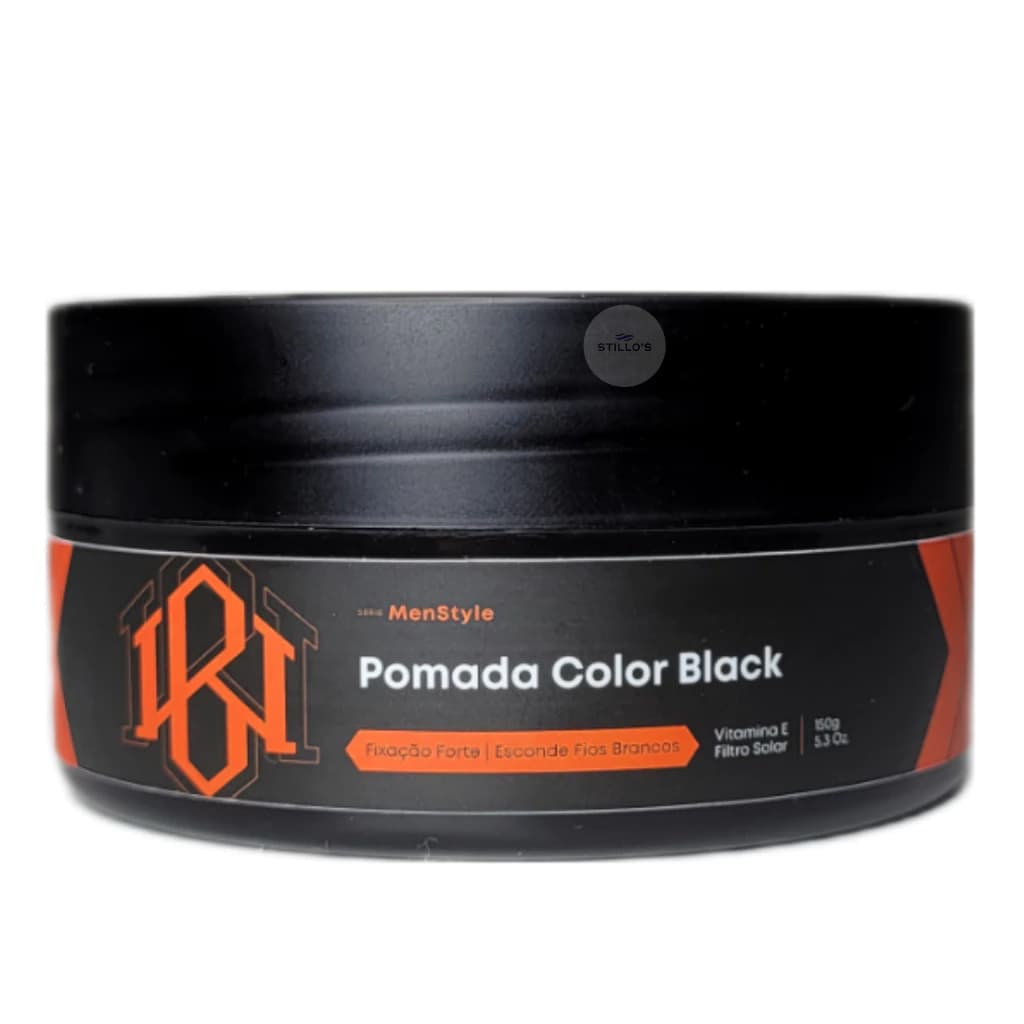 Pomada Color Black 150g/70g Pigmentação Preta - Black White