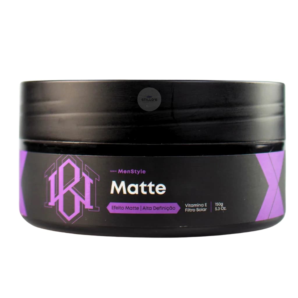 Creme Modelador Matte Dry 150g - Black White