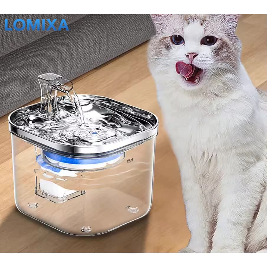 Fonte de Água 2L para Pets – Bebedouro Automático para Cães e Gatos