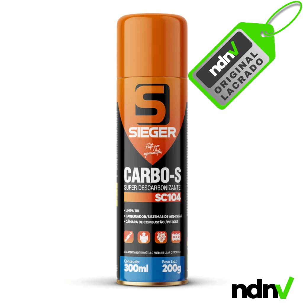 Descarbonizante CARBO-S – 300ml – Sieger SC104