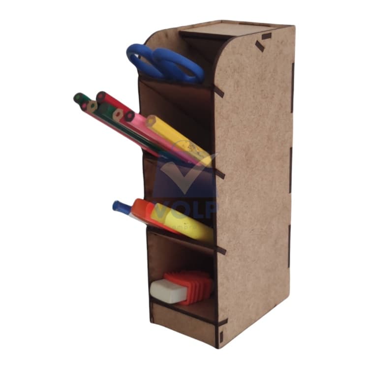 Organizador Porta Caneta Escritório De Armazenamento Multiuso Mesa Estudos Trabalho