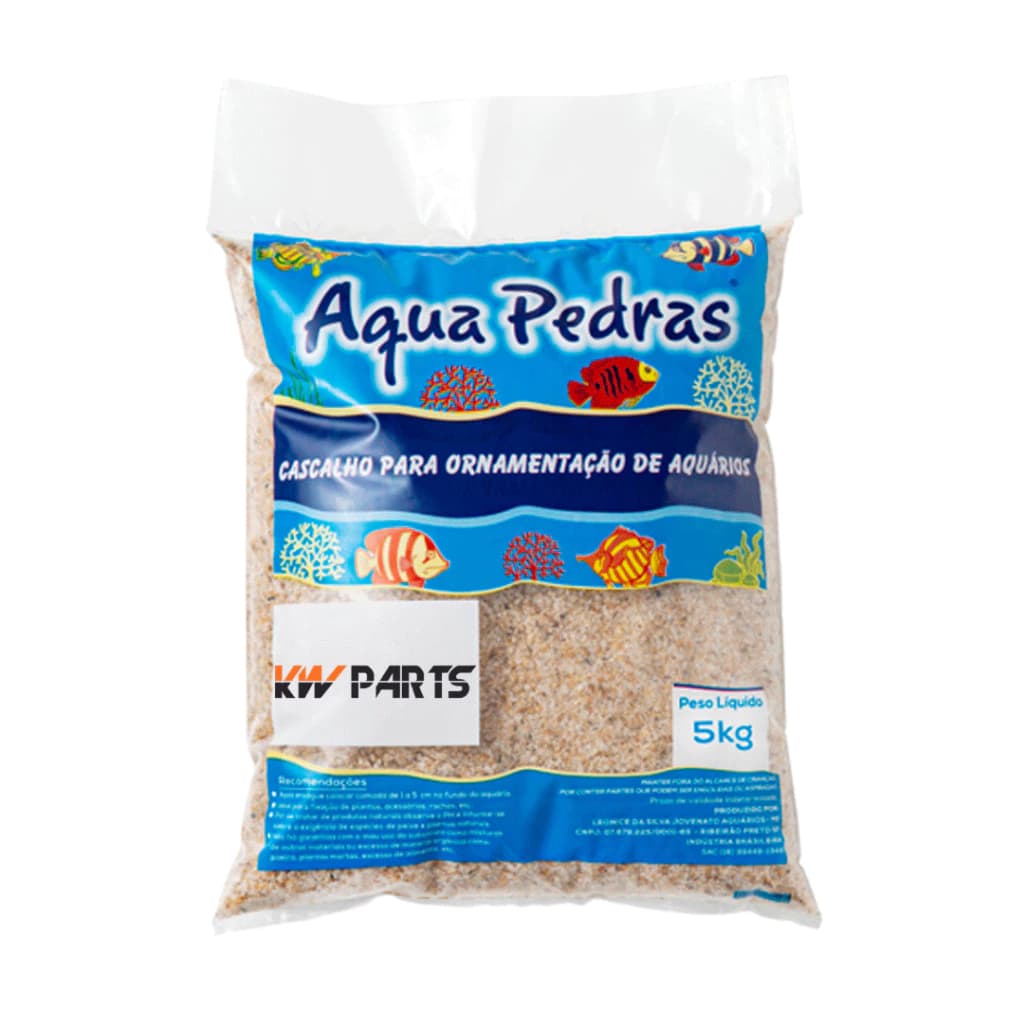Cascalho De Rio Nº 0 Para Aquários Aqua Pedras 5kg