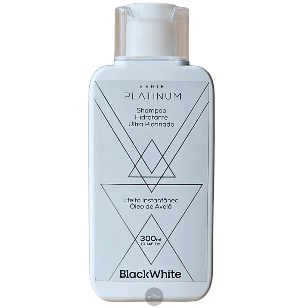 Shampoo Hidratante Ultra Platinado 300ml - Black White
