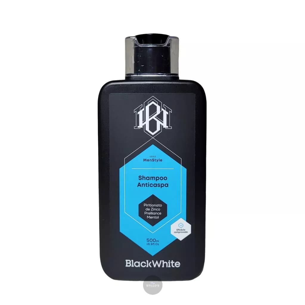 Shampoo Anticaspa 500ml - Black White