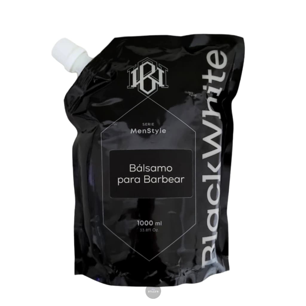 Bálsamo para Barbear 1L Refil - Black White