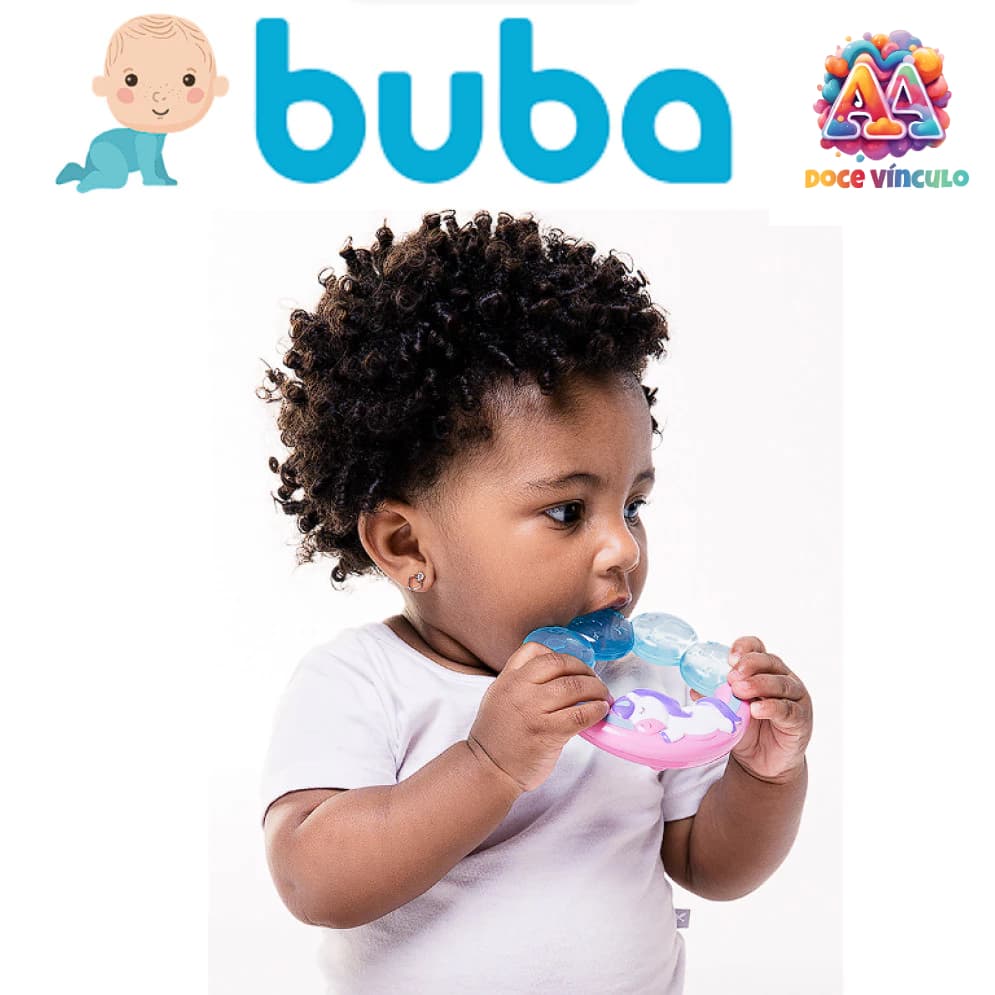 Brinquedos para Bebê Mordedor Agua Para Bebê de Água Unicornio Buba