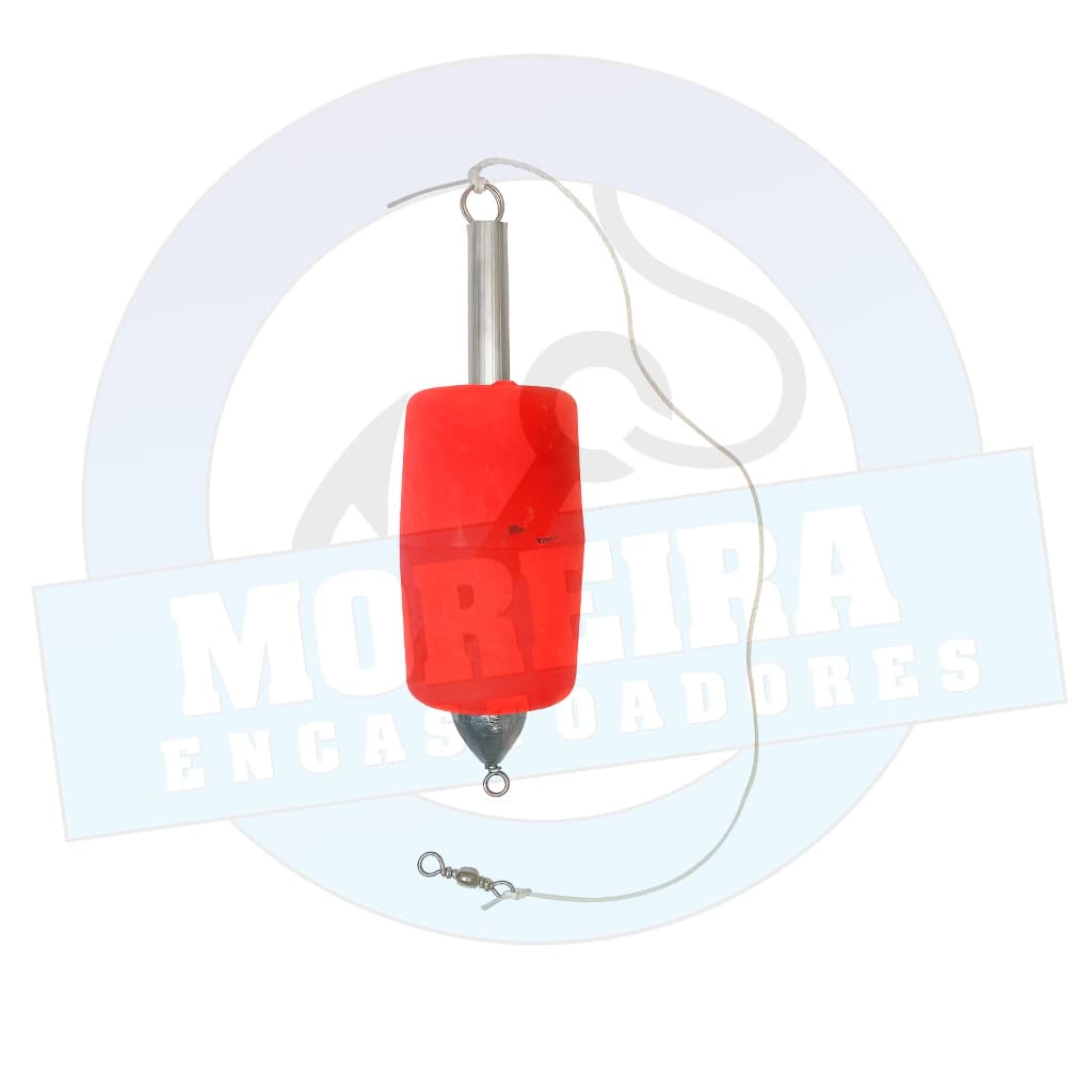 Boia de pesca pesqueiro arremesso torpedo 25g n°3