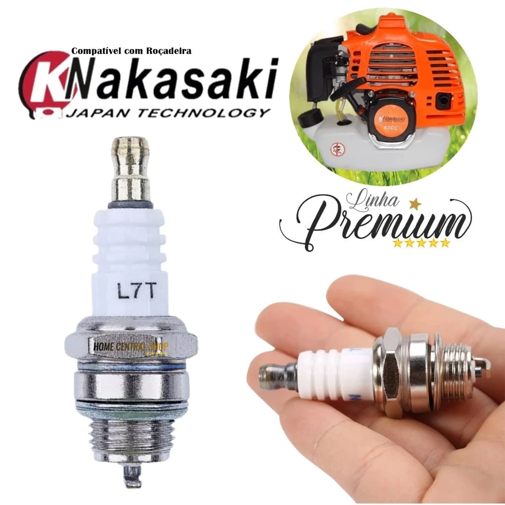 Vela Roçadeira Motor 2 Tempos Siga Tools/ Nakasaki 63cc 65cc 70cc