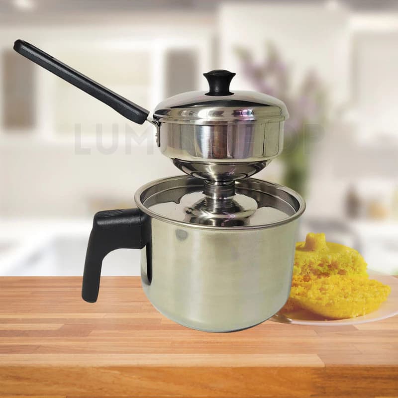 CUSCUZEIRA PAULISTINHA INDIVIDUAL INOX PREMIUM TRADICIONA NORDESTINO RESISTENTE ALTA QUALIDADE