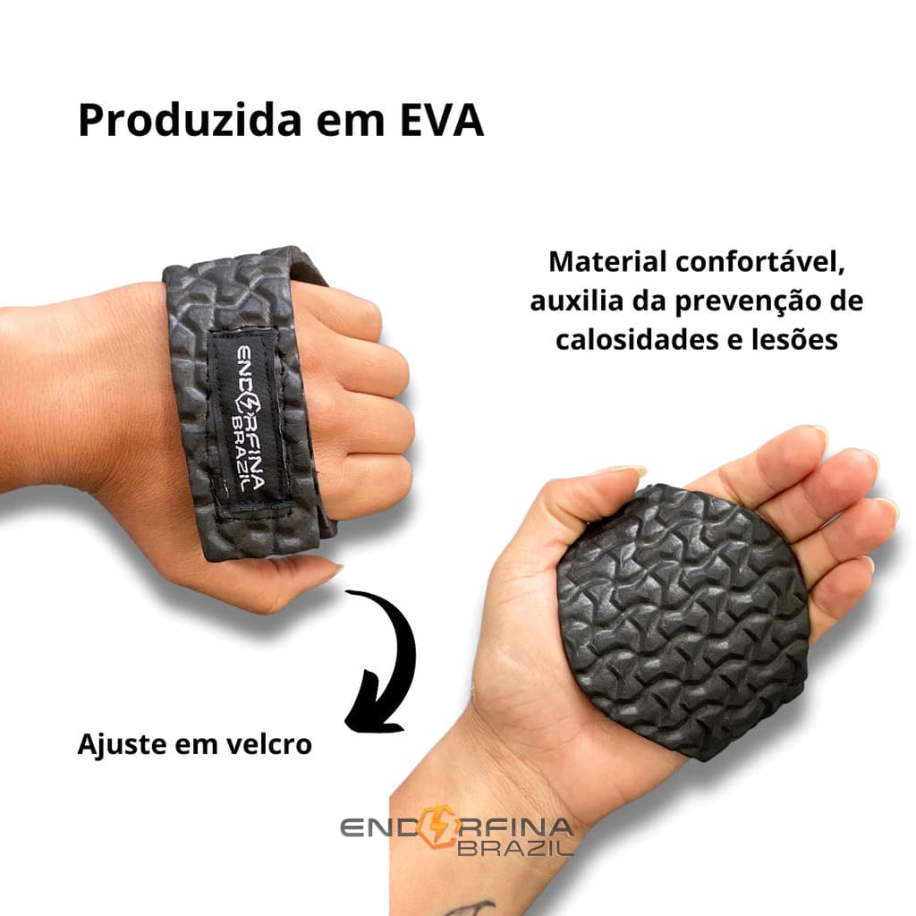 Luva Eva PAR Palma caleira Academia Ajustável PROMOCAO