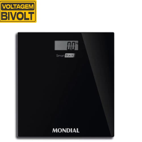 Balança Digital Black 180KG Mondial BL-05 BIVOLT
