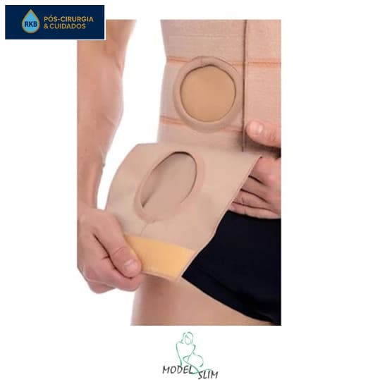 Faixa Para Bolsa De Colostomia 22.5cm /3 Gomos - Moda Slim